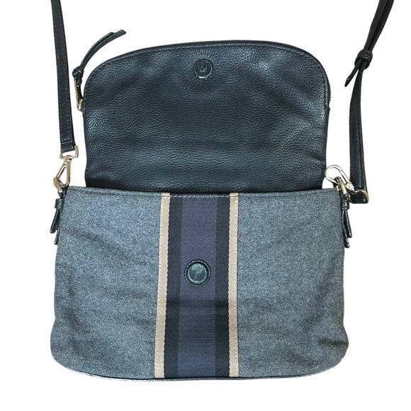 Kate Spade Jackson Street Harlyn Crossbody Pebble Leather Charcoal Small Bag - Picture 4 of 15